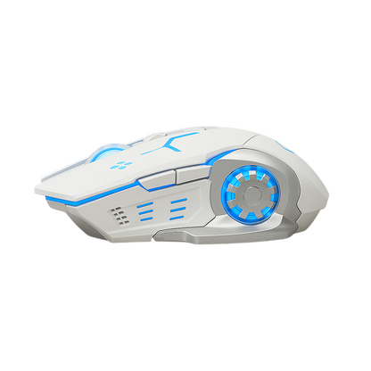Souris Gaming Sans Fil RGB - Silencieuse