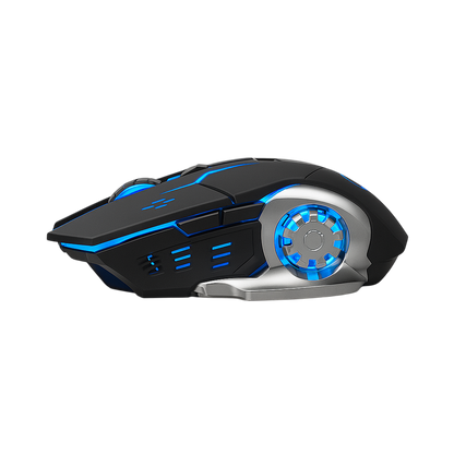 Souris Gaming Sans Fil RGB - Silencieuse