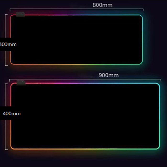 Tapis de souris personnalisé RGB