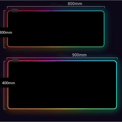 Tapis de souris personnalisé RGB