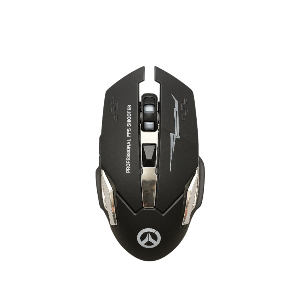 Souris Gaming Sans Fil RGB - Silencieuse