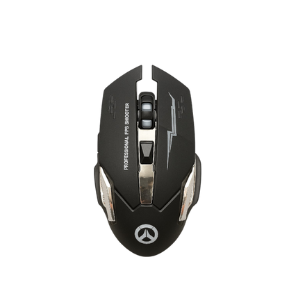 Souris Gaming Sans Fil RGB - Silencieuse