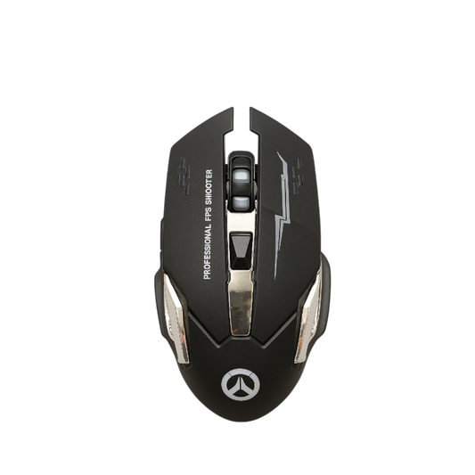 Souris Gaming Sans Fil RGB - Silencieuse