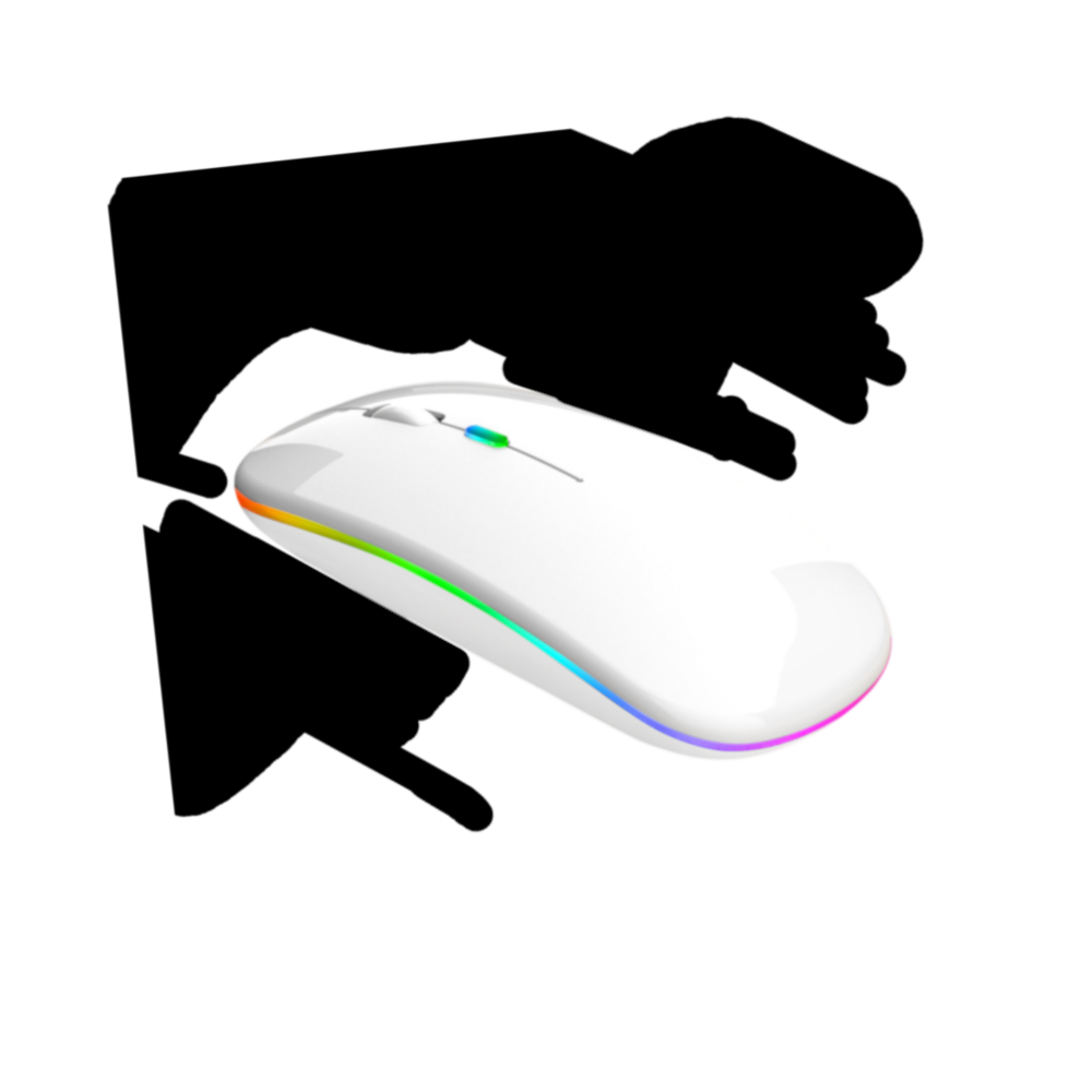 Souris Gaming Sans Fil RGB - Ultra légère