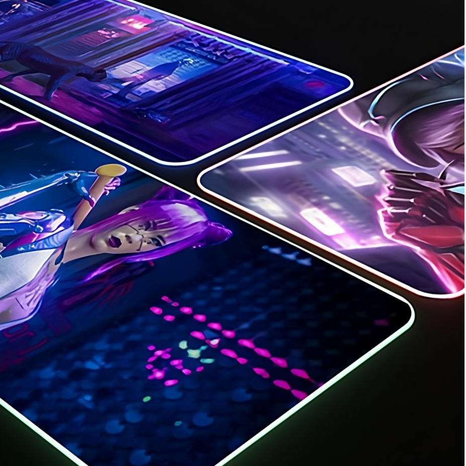 Tapis de souris personnalisé RGB